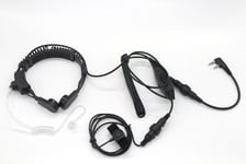 3 IN 1 Adjustable Throat Vibration Mic for KENWOOD BAOFENG UV-5R radio VOX PTT