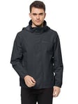 Jack Wolfskin Stormy Point 2L Jacket - Black, Black, Size L, Men