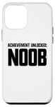 iPhone 12 mini Achievement Unlocked Noob Video Games Gamer Noob Case