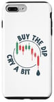 iPhone 7 Plus/8 Plus Cry a Bit Buy the Dip Cryptocurrency Trading Traders Funny Case