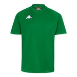 Kappa TELESE Maillot Rugby Homme, Green, FR : L (Taille Fabricant : L)