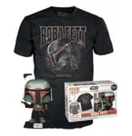 Pop! & Tee - Star Wars - Boba Fett Taille S