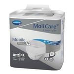 MOLICARE® PREMIUM - Mobile - Slips Absorbants pour Hommes et Femmes - Niveau d'Absorption = 10 gouttes (Fuites Urinaires Importantes) - pH Neutre à la Peau - Taille XL - 14 Unités