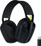 435 Lightspeed & Bluetooth Sans Fil Casque Gamer Léger Circum-Auriculaire, Micro Intégré, Batterie De 18H, Compatible Avec Dolby Atmos, Pc, Ps4, Ps5, Mobile, Nintendo Switch - Noir