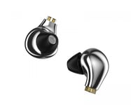 Blon BL03 IEM Kuulokkeet kanssa 3.5mm Mikrofoni - Hopea