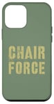 iPhone 12 mini Sarcastic CHAIR FORCE Airman Warrior Proud Military Grunt Case