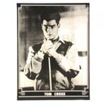 TOM CRUISE In The Colour Of Money - Black and White POSTER Print