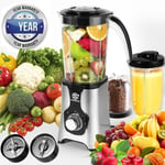 6-IN-1 Jug Blender Multifunctional Mixer Juicer Spice Coffee Grinder Crusher