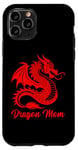 iPhone 11 Pro Dragon Mom Tee Fantasy Mother Mythical Mama Mummy Dragons Case