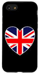 iPhone SE (2020) / 7 / 8 I Heart United Kingdom - Fun English, Scottish, Welsh, Irish Case