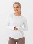 Nike One Classic Dri-Fit Long Sleeve - Dame - Hvit - L