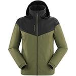 Lafuma - Way JKT M - Veste Imperméable Homme - Trekking, Randonnée - Couleur : Vert/Noir