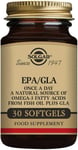 Solgar EPA/GLA Softgels - Pack of 30 - Derived From Borage Seed Oil - Omega 3 E