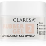 Claresa Rubber Gel Construction Gel UV/LED Længdegivende gel neglelak Skygge 2 12 g