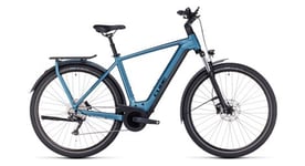 Velo de ville electrique cube kathmandu hybrid one 750 shimano deore 10v 750 wh 700 mm bleu 2024