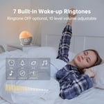 Sunrise Alarm Clock, Wake Up Light with Sunrise Simulation, Sunlight Alarm Clock