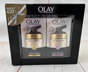Olay Total Effects 7 in 1 Anti-Ageing Day & Night Moisturiser Overnight 37ml