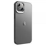 X-Level iPhone 15 Skal Camera Frame Kickstand Svart