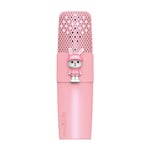 Maxlife Animal MXBM-500 - Bluetooth Karaoke-Mikrofon med högtalare, Rosa