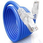 CAT6 Cable Ethernet 10m, Haute vitesse Cable RJ45 10m Longues Câble Internet, Connexion Internet Gigabit Data, Haut Débit Câble d'installation LAN, Câble Patch für Router Switch Modem.[G2543]