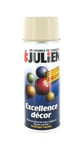 Peinture aérosol Julien ivoire 400ml Ral 1015