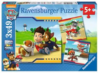 Ravensburger - Puzzle Enfant - Lot de 3 puzzles 49 pièces - Héros à fourrure / Pat'Patrouille - Fille ou garçon dès 5 ans - Puzzle de qualité supérieure - 3 posters inclus - Fun & Aventure - 09369