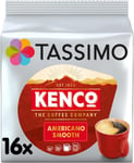 Tassimo Kenco Americano Smooth Coffee Pods x16 (Pack of 5, Total 80 Drinks)