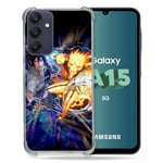 Cokitec Coque Renforcée pour Samsung Galaxy A15 4G / 5G Manga Naruto VS