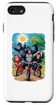 Coque pour iPhone SE (2020) / 7 / 8 Quelle merveilleuse journée ! Planet Apes Funny