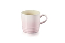 Le Creuset Tasse à Cappuccino en Céramique, 200 ml, Hauteur 10 cm, Shell Pink, 70303207770099