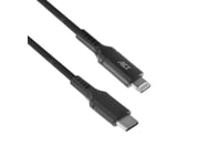 Act Usb 2.0 Charging/Data Cable C Male - Lightning Male 1 Meter, Mfi Certified (Ac3095)