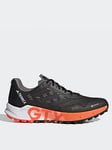 adidas Terrex Men's Agravic Flow 2 Gore-Tex Trail Shoes - Black, Black, Size 9, Men