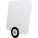 Antenne intérieure extra plate de One For All - Gain de 41 dB - Réception TNT - Compatible Full HD - Blanche - SV9215