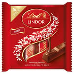 Lindt Lindor Milk Chocolate Bars, 4 x 25g