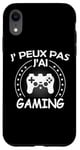 Coque pour iPhone XR j'peux pas j'ai console manette Jeux Vidéo Drôle