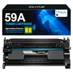 KUPYLM 59A CF259A avec Puce Cartouche de Toner Compatible pour 59A 59X CF259X pour Laserjet Pro M304 M404 M428 M404dn M404dw MFP M428fdw M428dw M428fdn M428 M428m M304 M304a M404n (1 Noir)