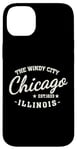 Coque pour iPhone 14 Plus Vintage Retro Love Chicago Illinois Windy City est une ville créée en 1833