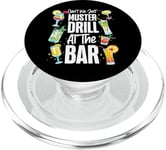 Cruise Ship Vacation Drinking Can't We Just Muster Drill At PopSockets PopGrip for MagSafe