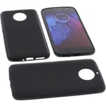 Bag for Motorola Moto G5S phone case protection cover TPU rubber case Black