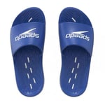 Speedo Men's Slides | Pool Sliders | Quick Dry, Navy, 7 UK