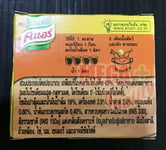 KNORR THAI PORK FLAVOR SOUP BOUILLON 4 CUBES SEASONNING 40 G.