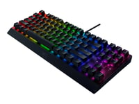 Razer Blackwidow V3 Tenkeyless - Tastatur - Bakgrunnsbelyst - Usb - Usa - Tastsvitsj: Razer Green