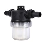 Garden Pond Inline Mesh Strainer Water Pump Filter Irrigation Pipeline