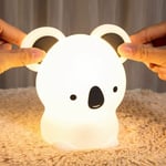 Nazalus-Vente chaude-Veilleuse Enfant,Veilleuse Bebe,Veilleuse Prise Electrique LED Rechargeable,Lampe de Chevet Tactile,Veilleuse Koala Portable