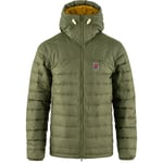 Fjällräven Fjällräven Expedition Pack Down Hoodie M - Green-mustard Yellow - Herr - XL- Naturkompaniet