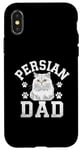 Coque pour iPhone X/XS Persian Dad Persian Long Hair