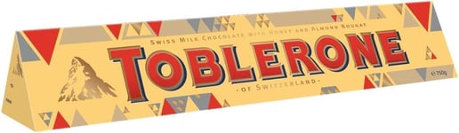 Toblerone Milk Chocolate With Honey And Almond Nougat, Christmas Gift