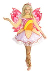 Stella Butterflix Winx Club costume déguisement fille (Taille 7-9 ans)