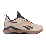 Reebok Women's Nanoflex Adventure TR Sneaker, Soft Ecru/Taupe/Core Black, 7.5 UK