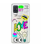 Coque Galaxy S20 PLUS BAE love tag BFF best friends